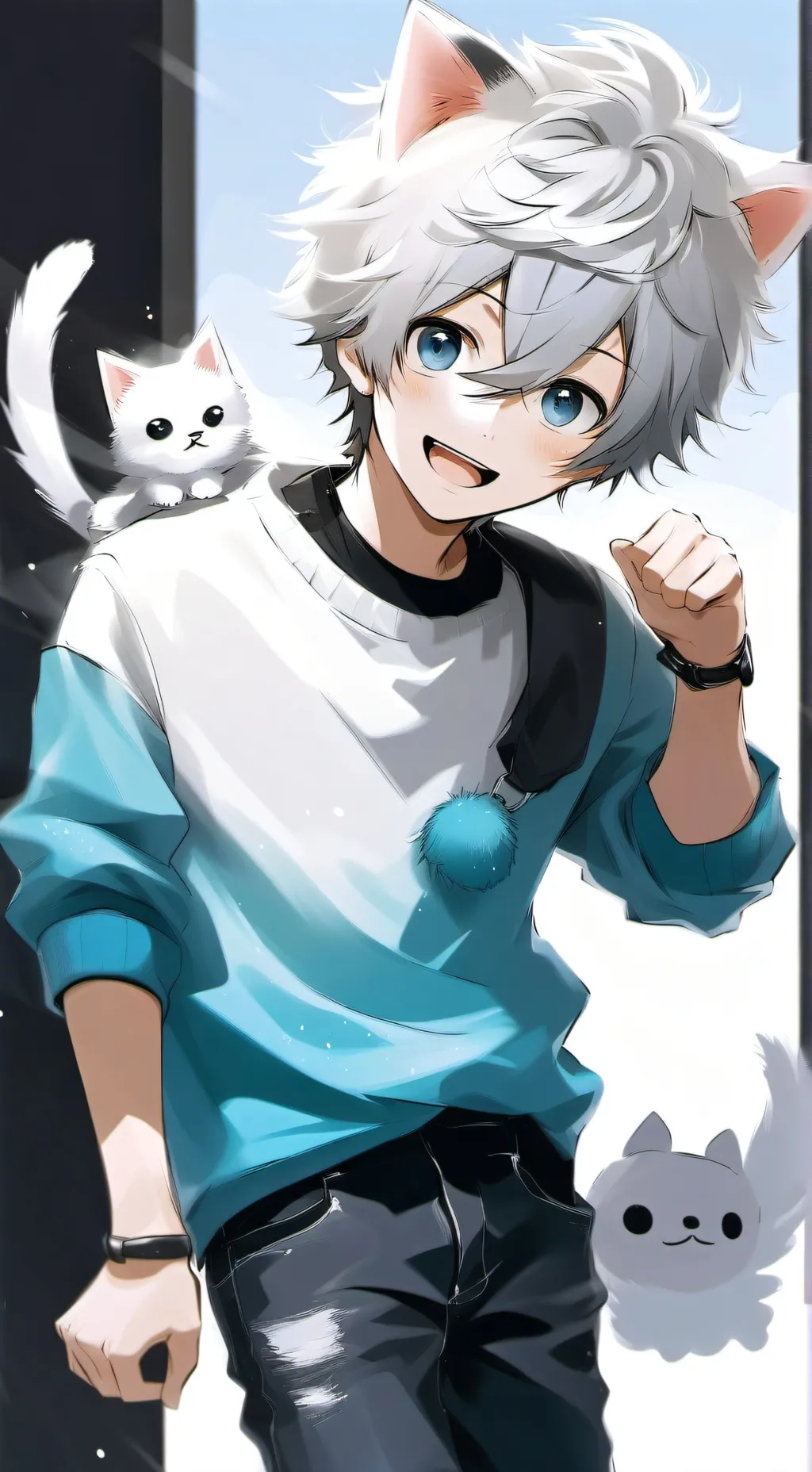 ai character: Satoru Gojo  background