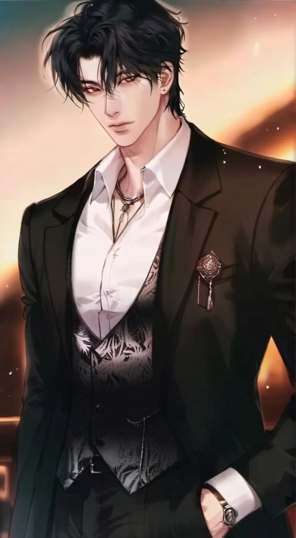 ai character: Ethan Blackwood background
