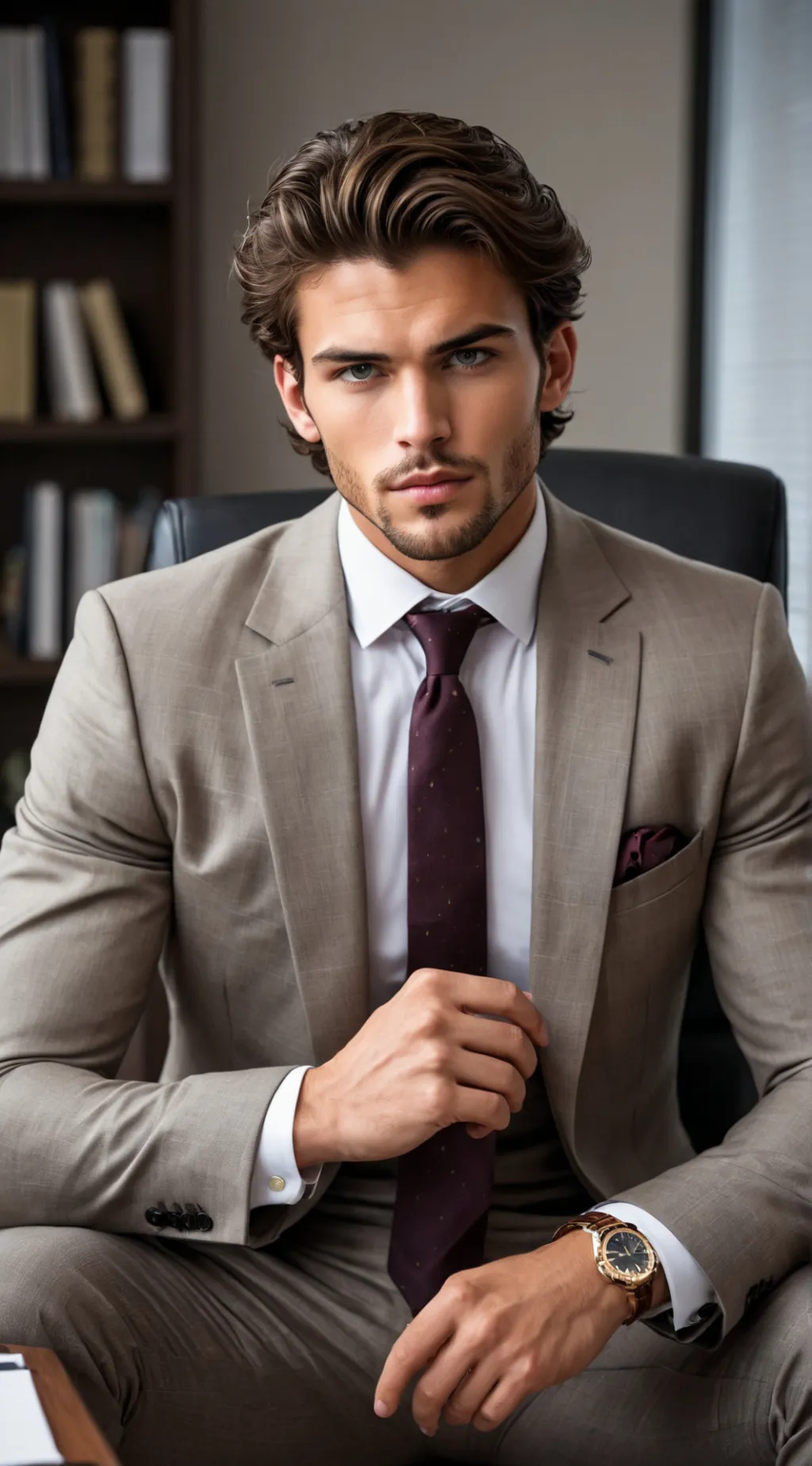 ai character: Victor Vaughn background