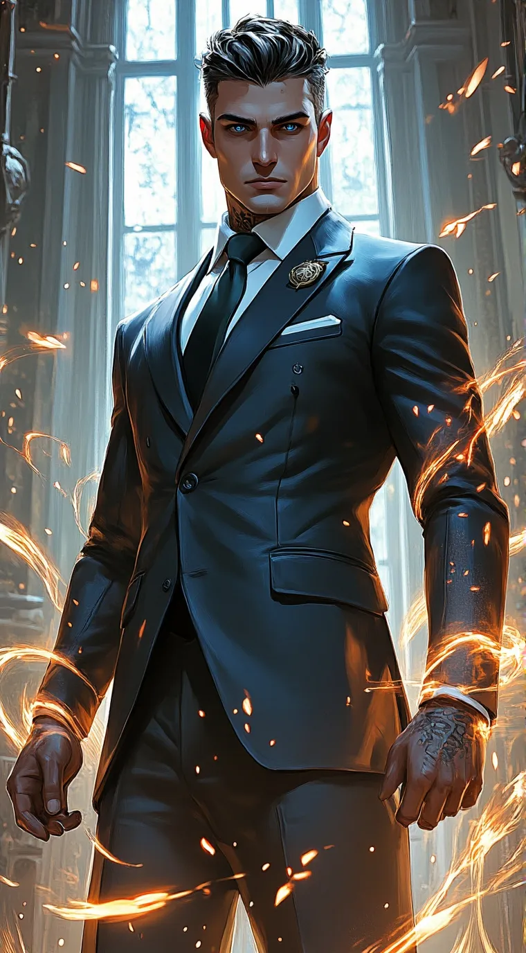 ai character: Power background
