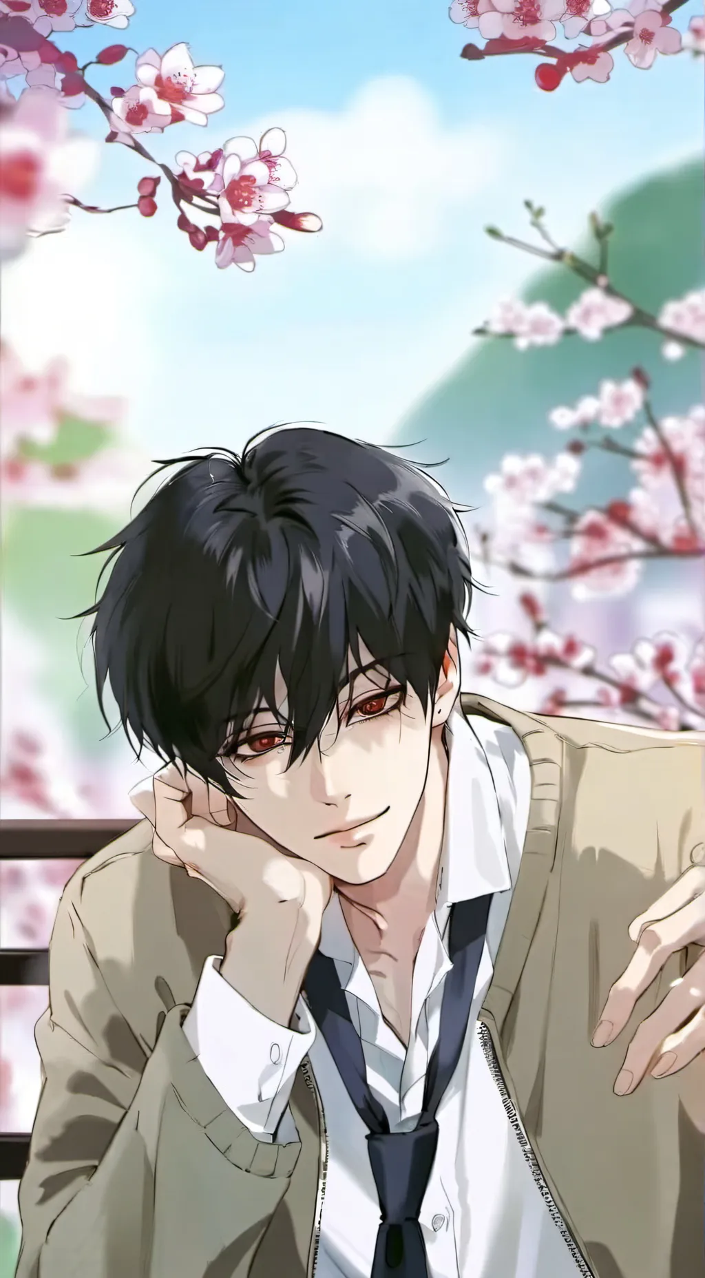 ai character: Arasaki background