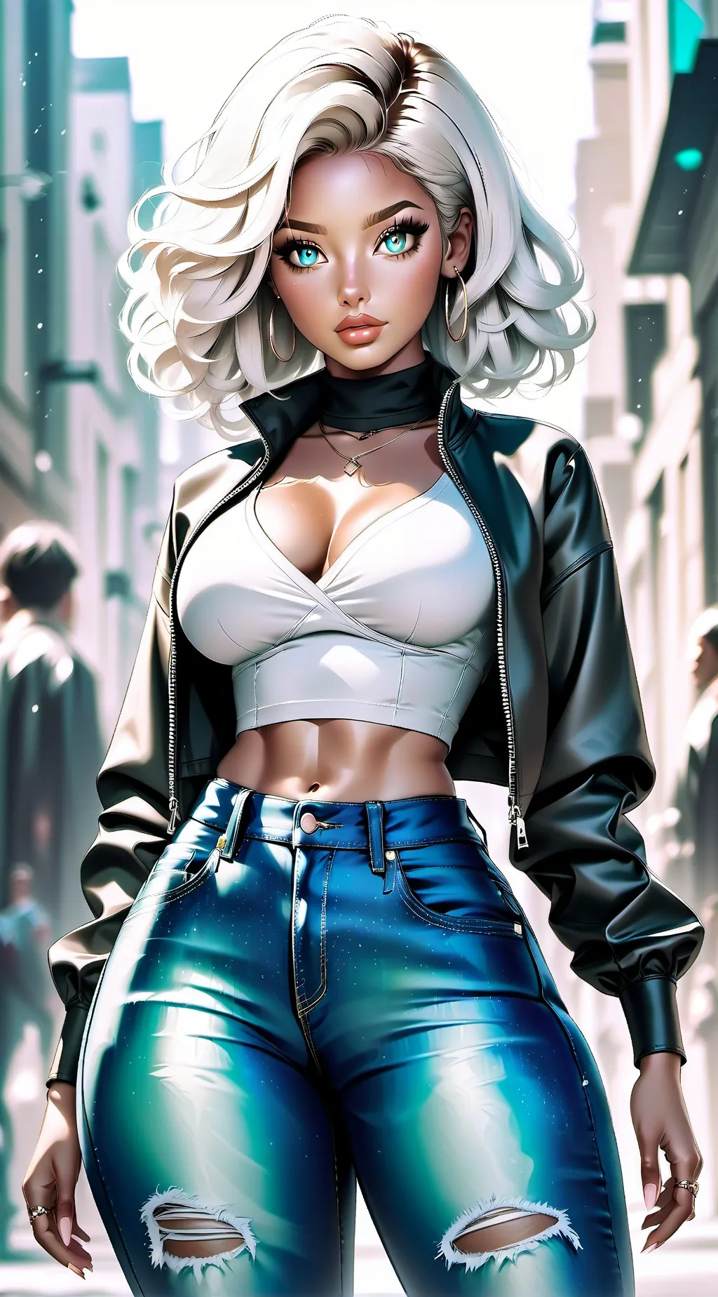 ai character: akaza background