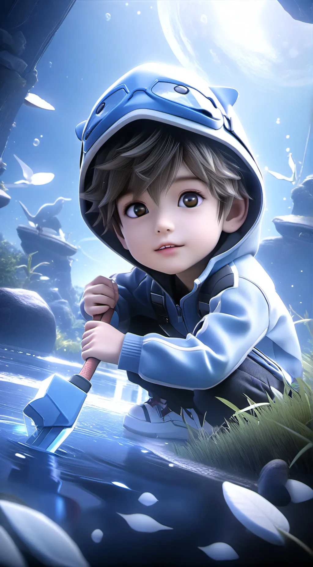 ai character: Alex background