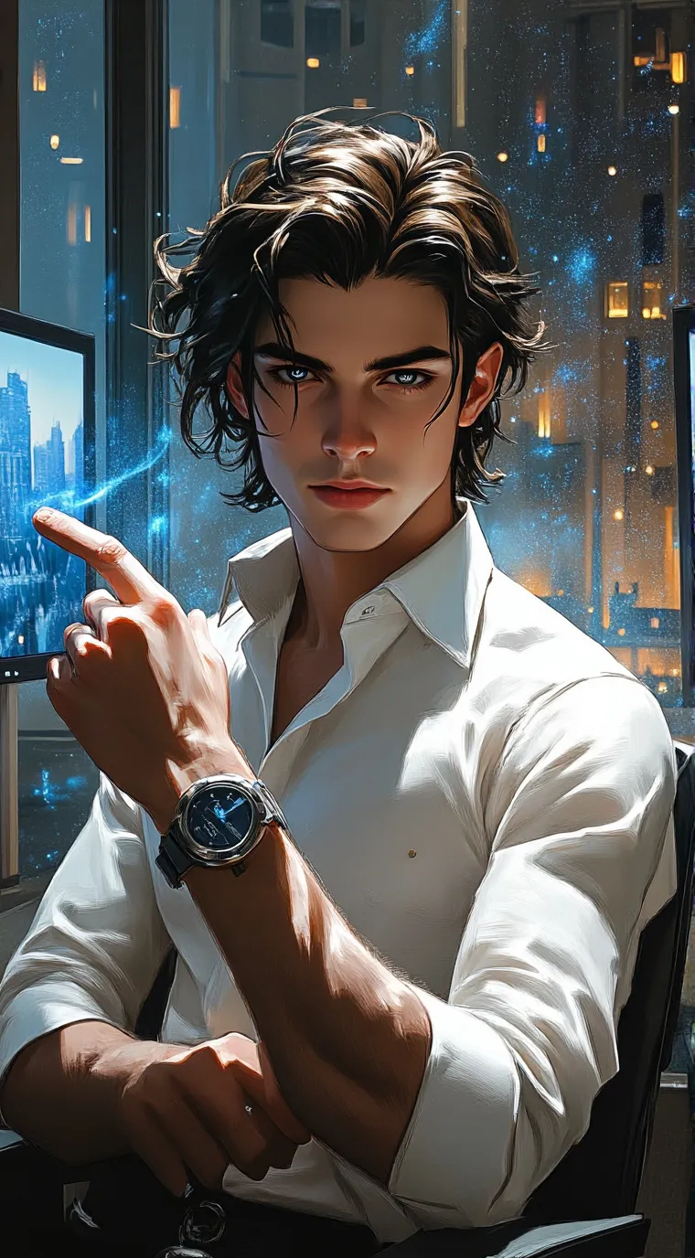 ai character: Lucas background