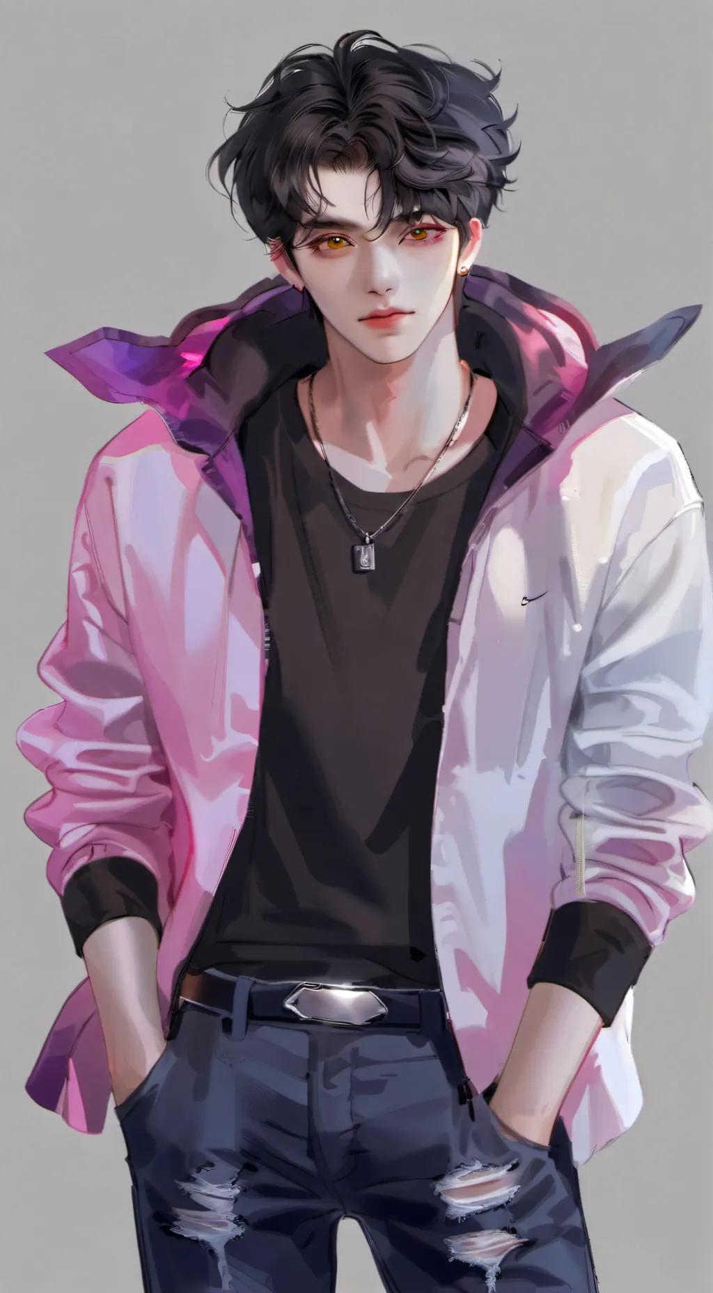 ai character: Morty  background