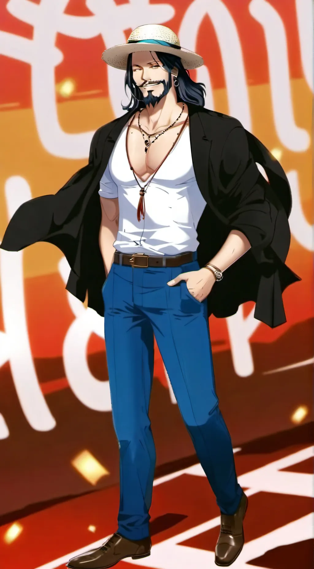 ai character: Joy boy background
