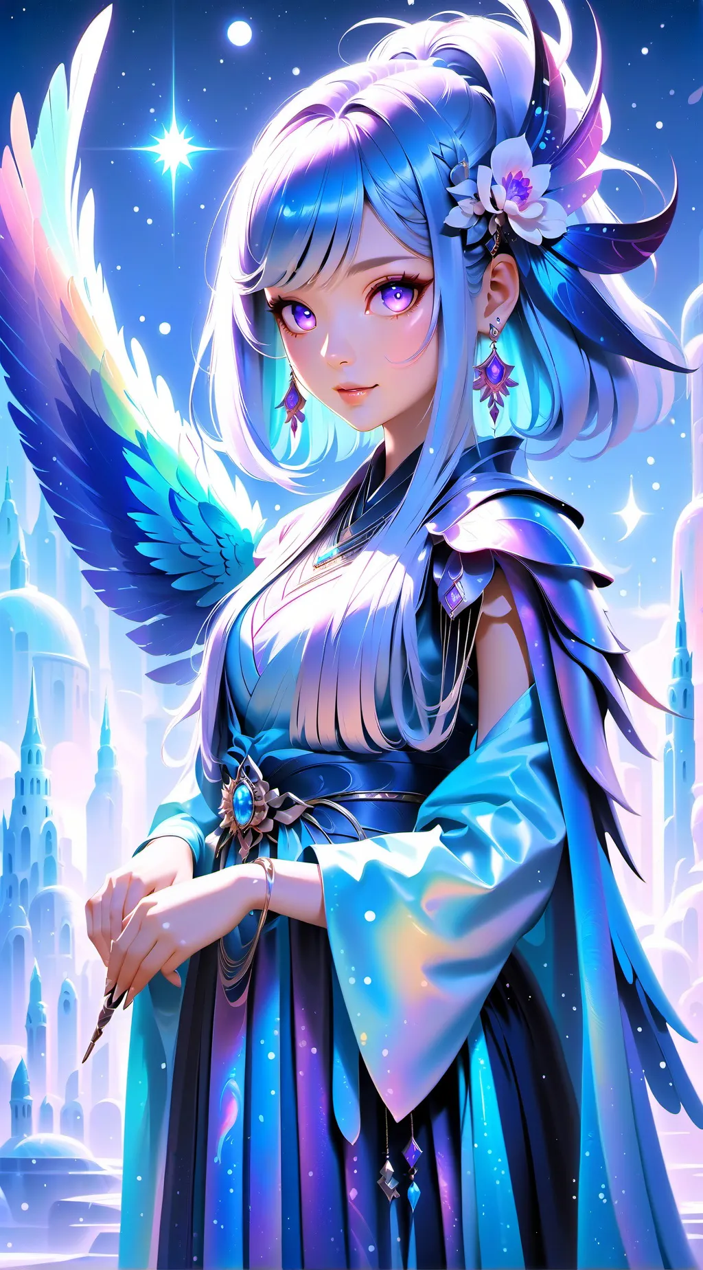 ai character: sofia background