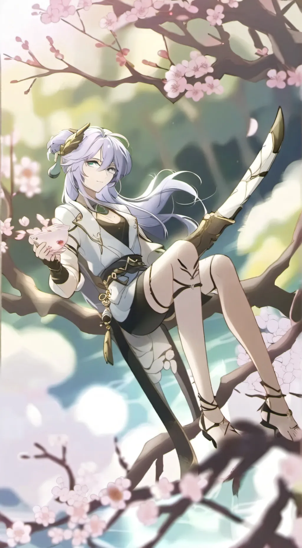 ai character: Nezuko background