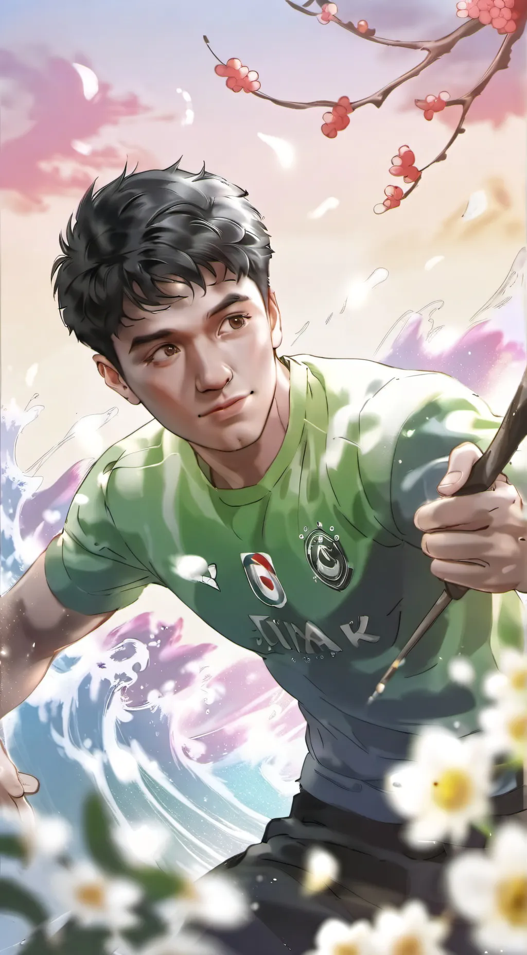 ai character: martin background