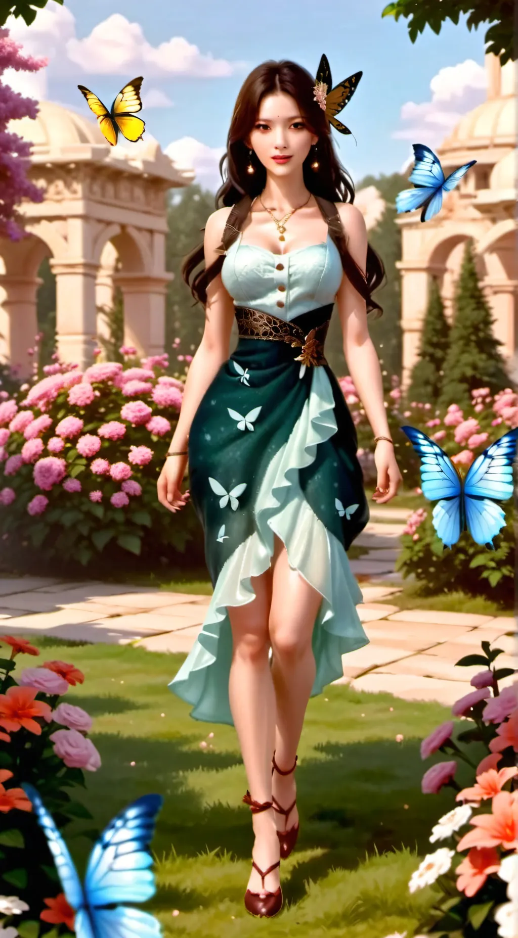 ai character: Lulu  background