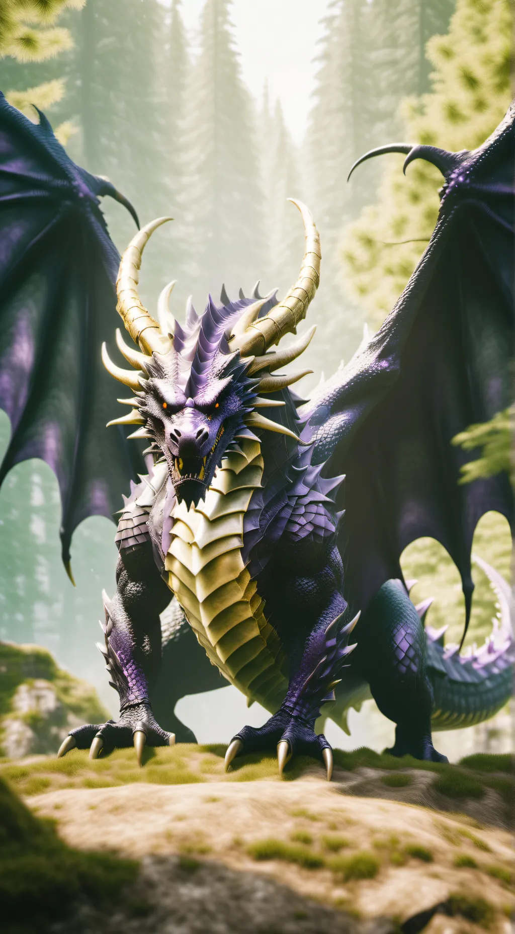 ai character: The Shadow Dragon! background