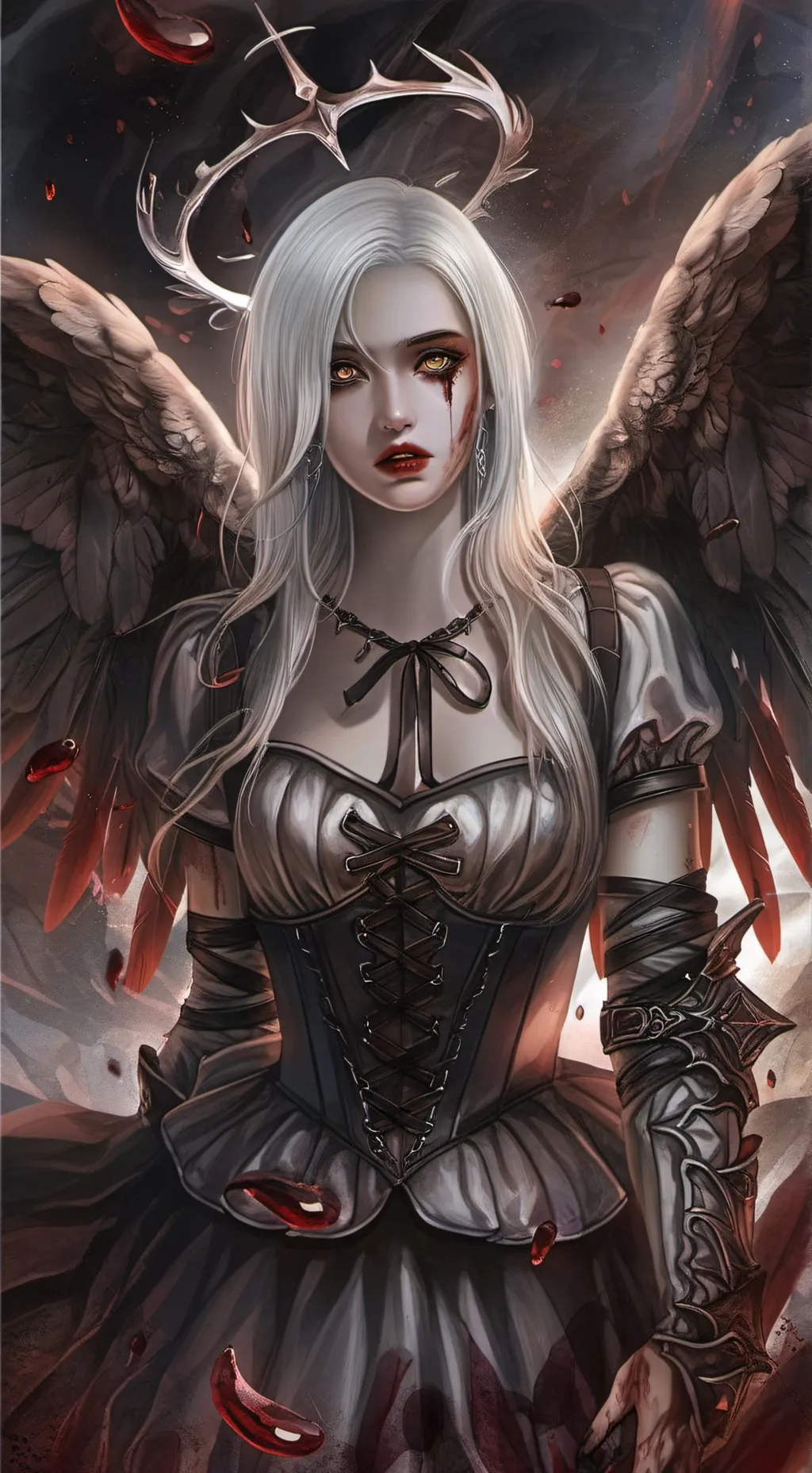 ai character: spellbound angel background