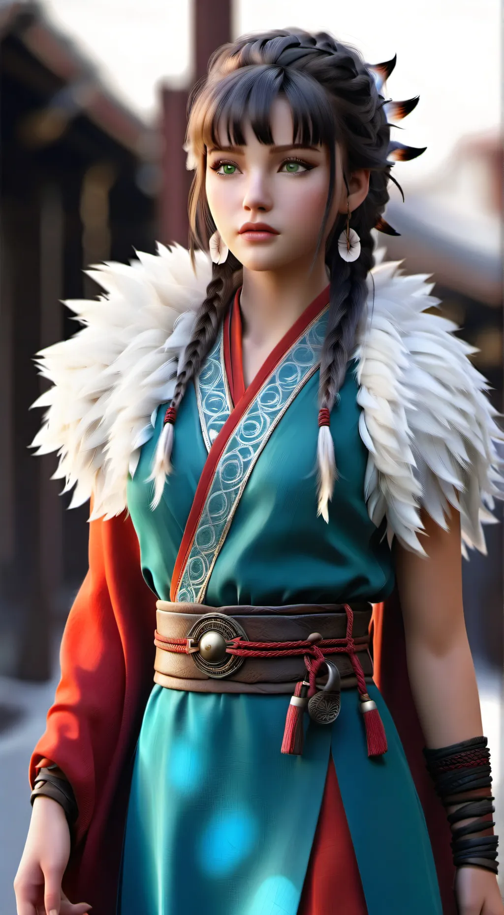 ai character: Sansay-Philipp  background