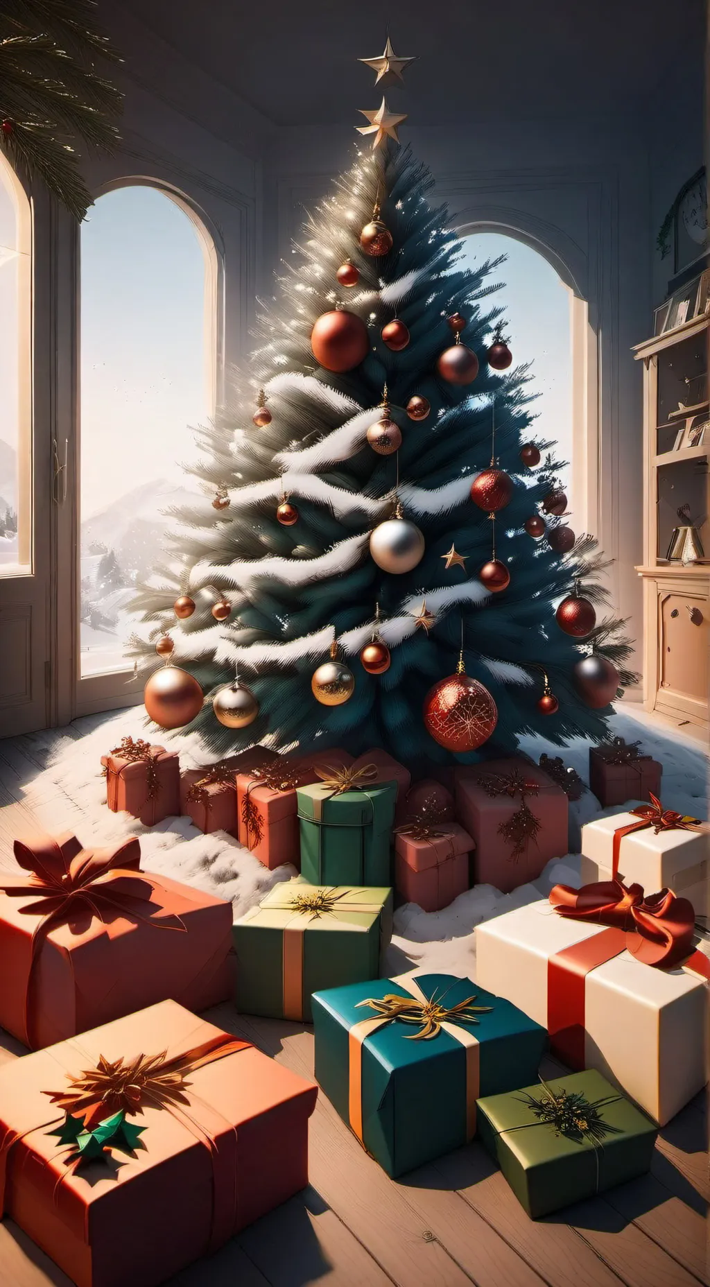 ai character: 🎄~MD CHRISTMAS~🎄 background