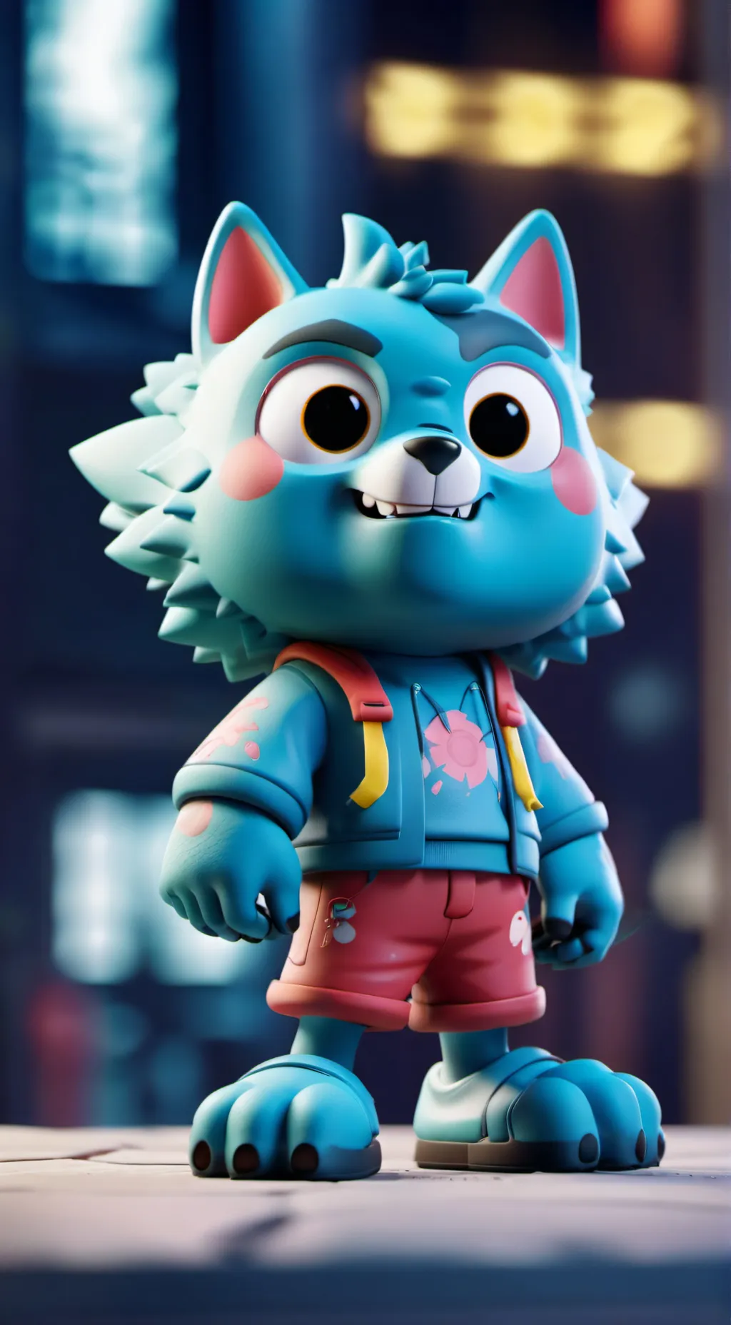 ai character: gumball background