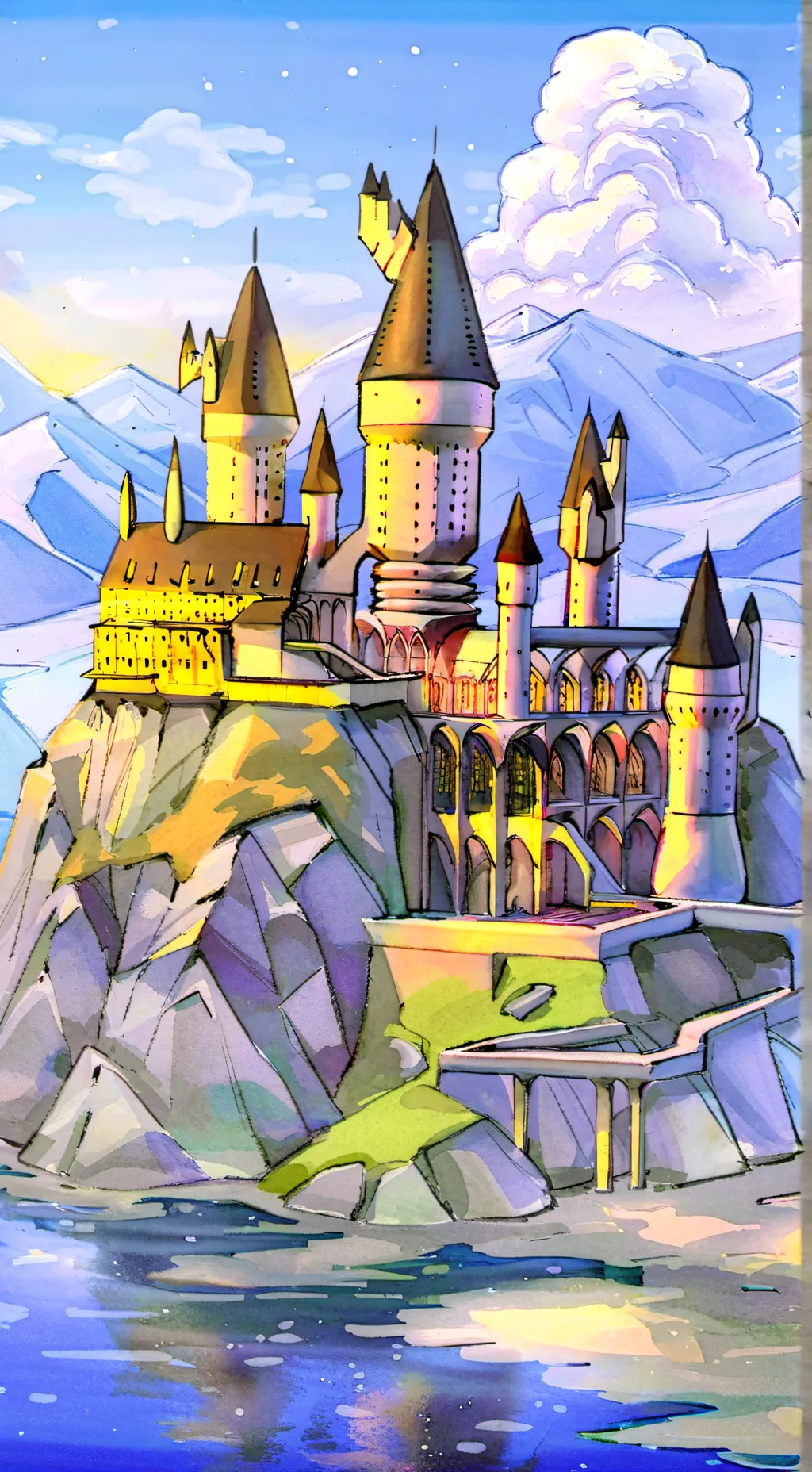 ai character: Hogwarts soulmate! background