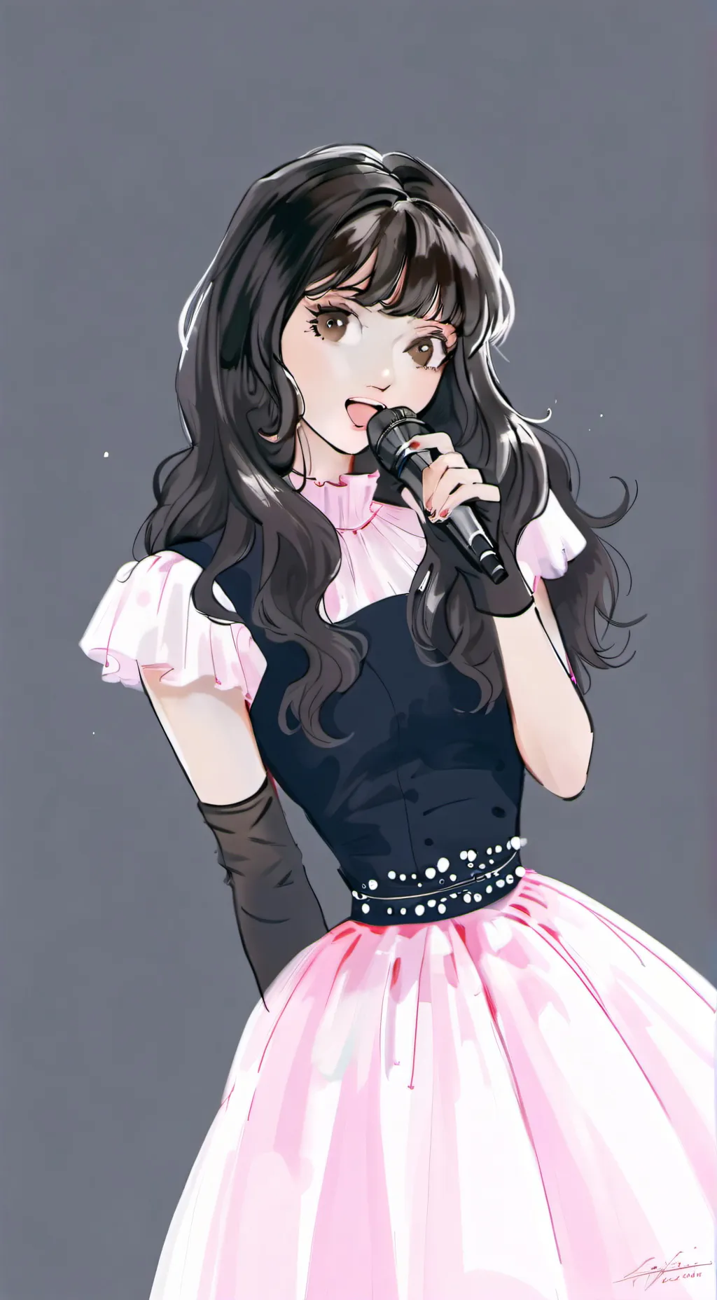 ai character: Irina Rimes ♡♪ background