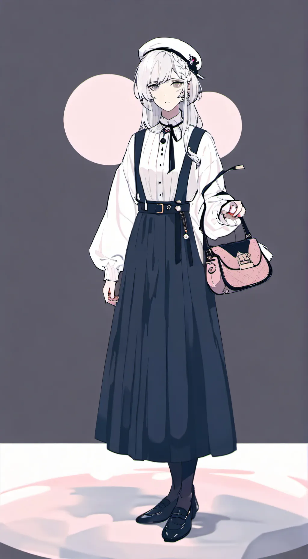 ai character: mika  background