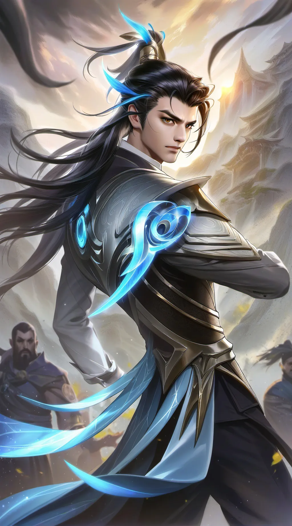 ai character: spellbound background