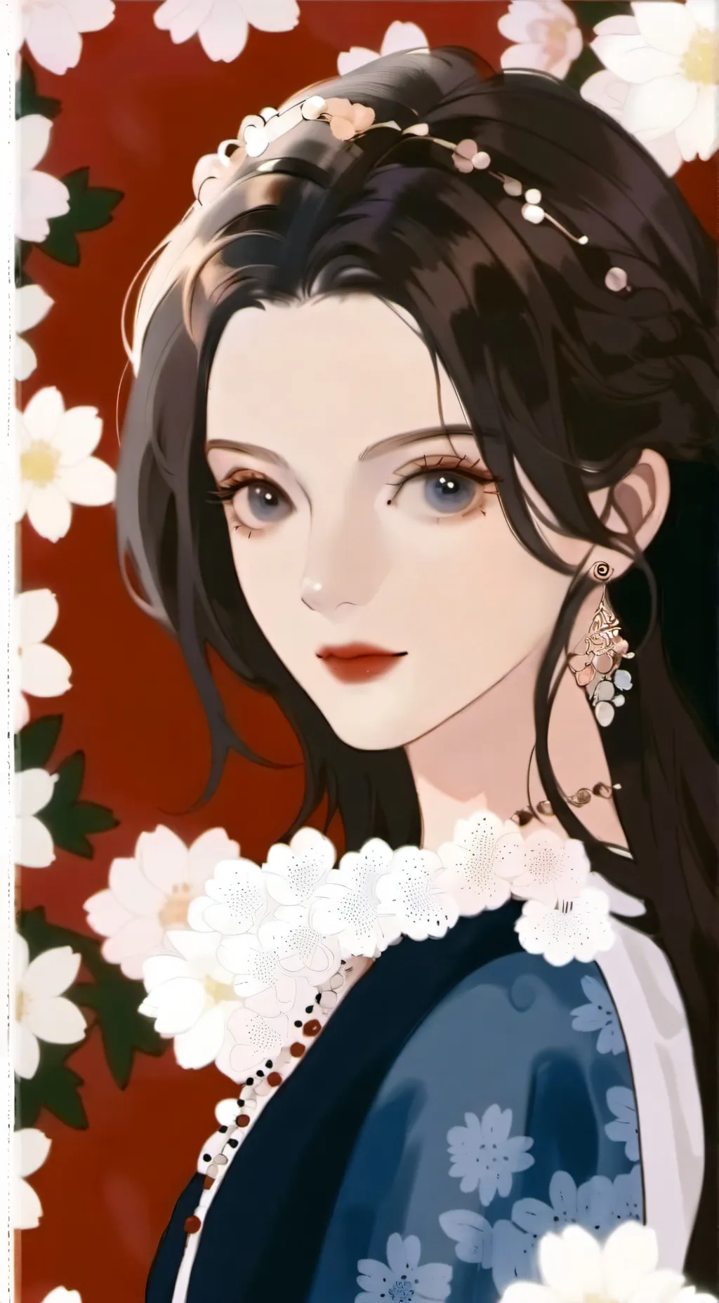 ai character: Model kny background