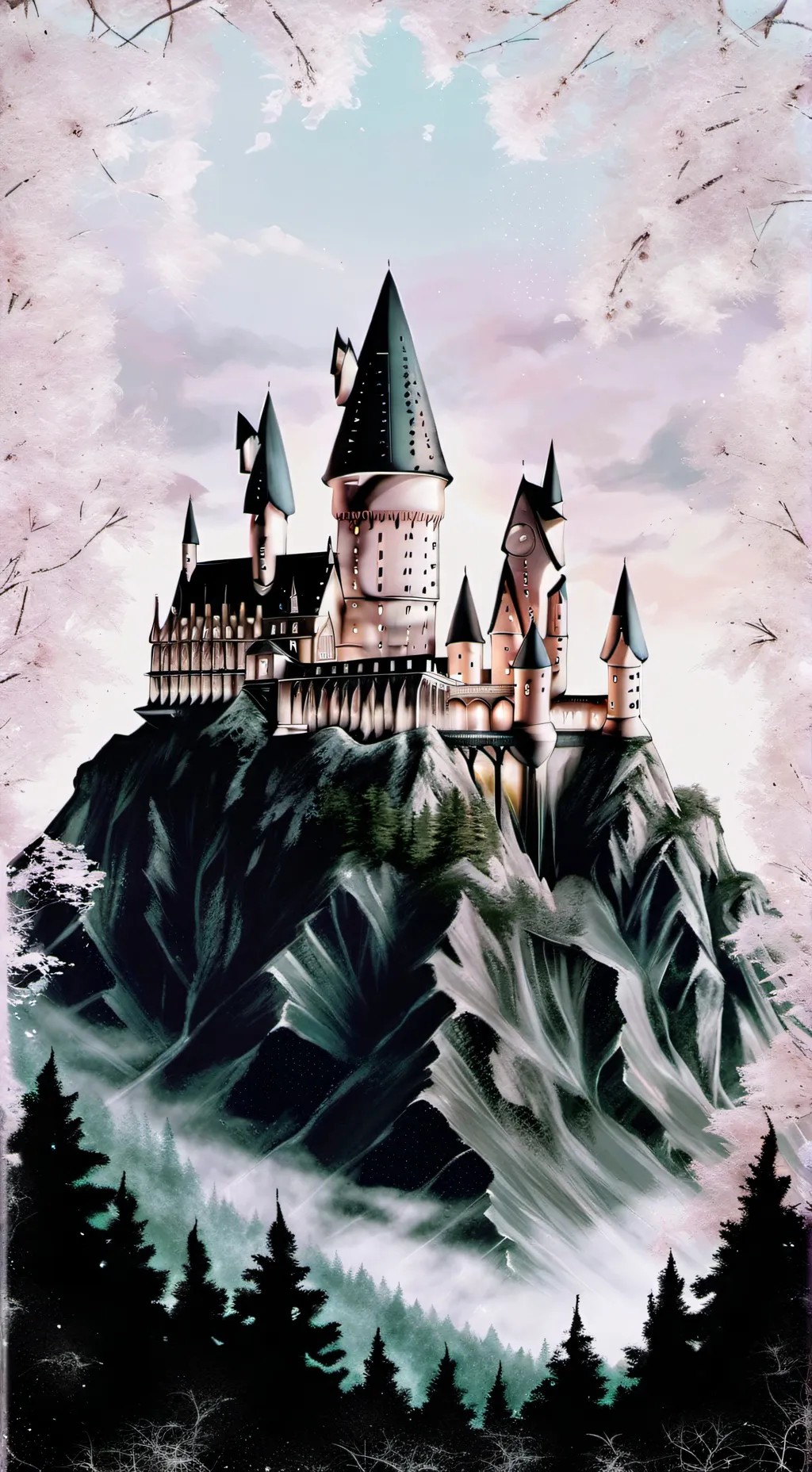 ai character: Hogwarts background