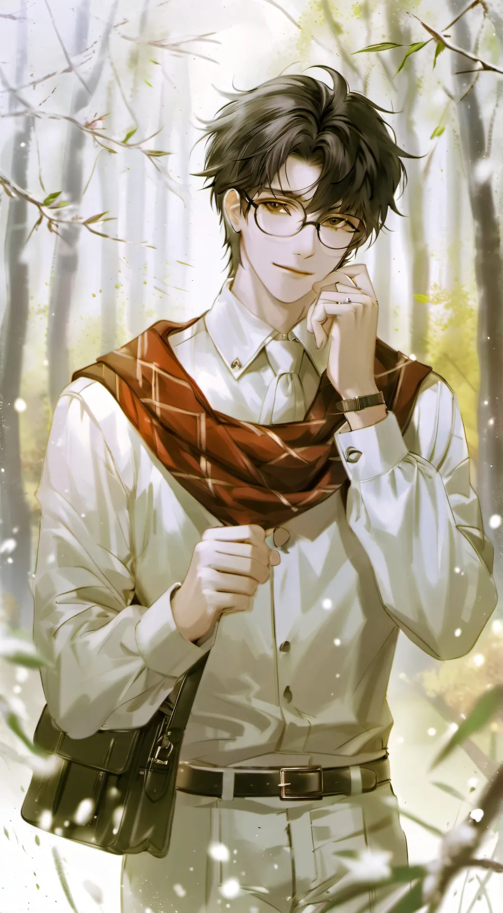ai character: Student-Kun background