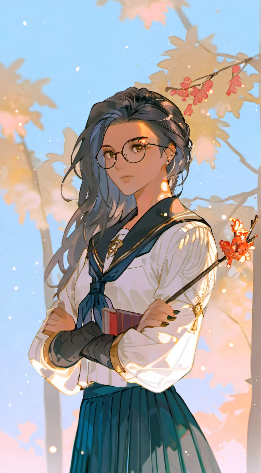 ai character: Veronica background