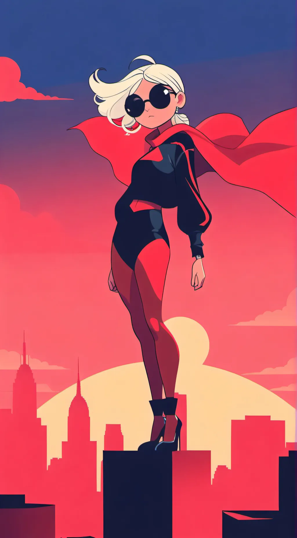 ai character: ladybug  background