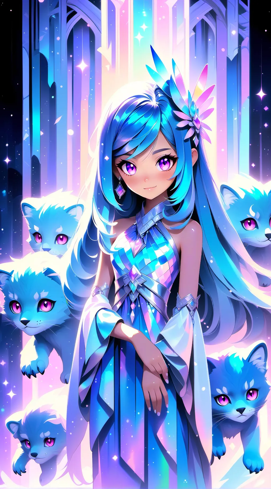 ai character: Aphmau rp background