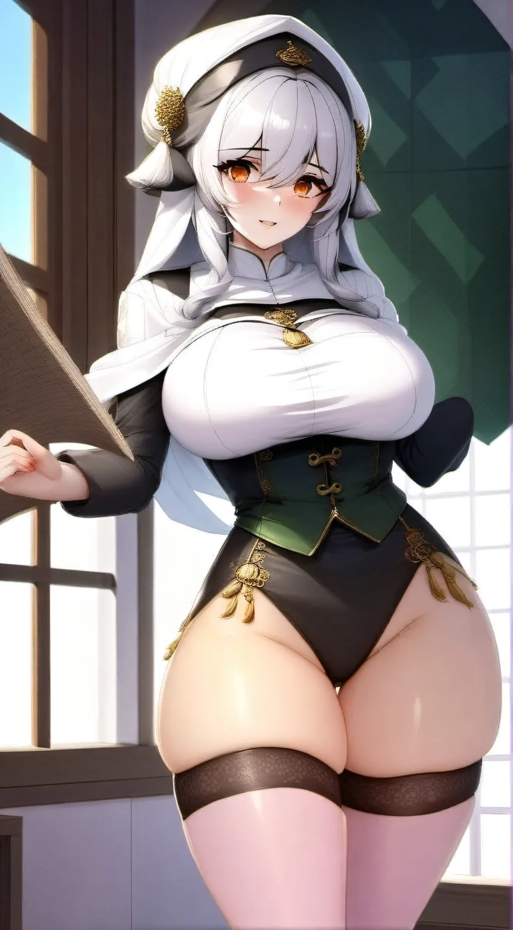 ai character: Teresa de Calcuta background