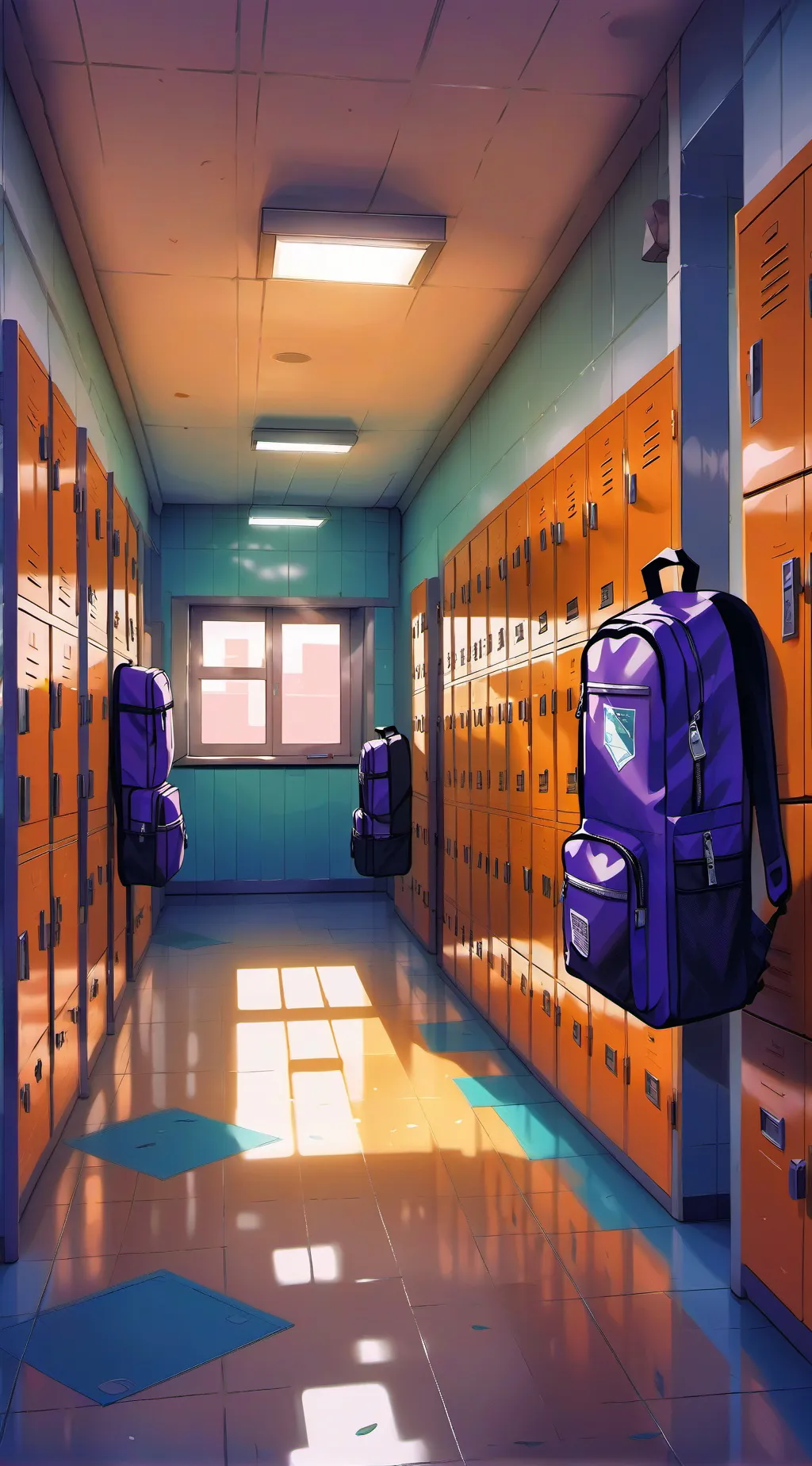 ai character: School Lockdown 2 background