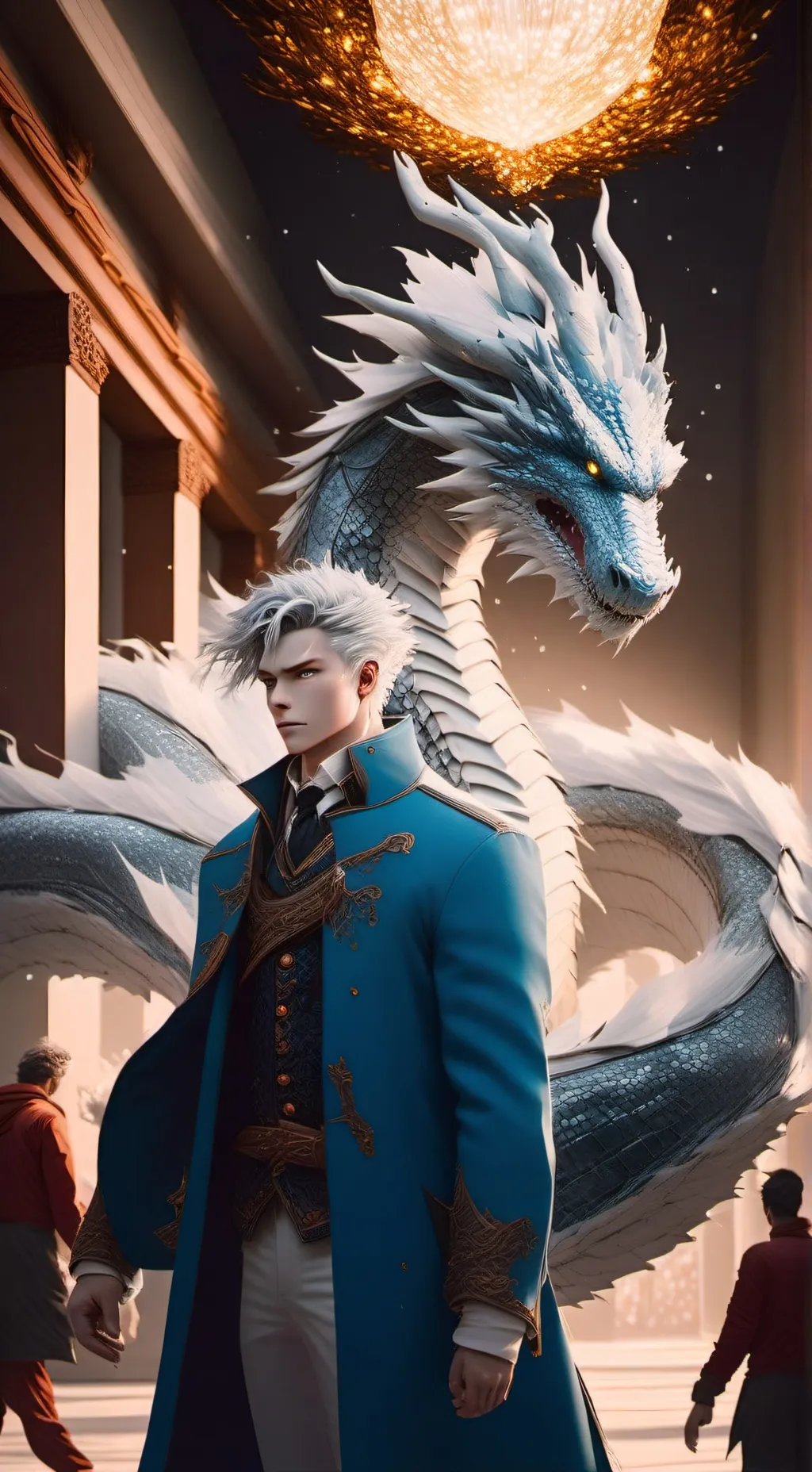 ai character: Leander background