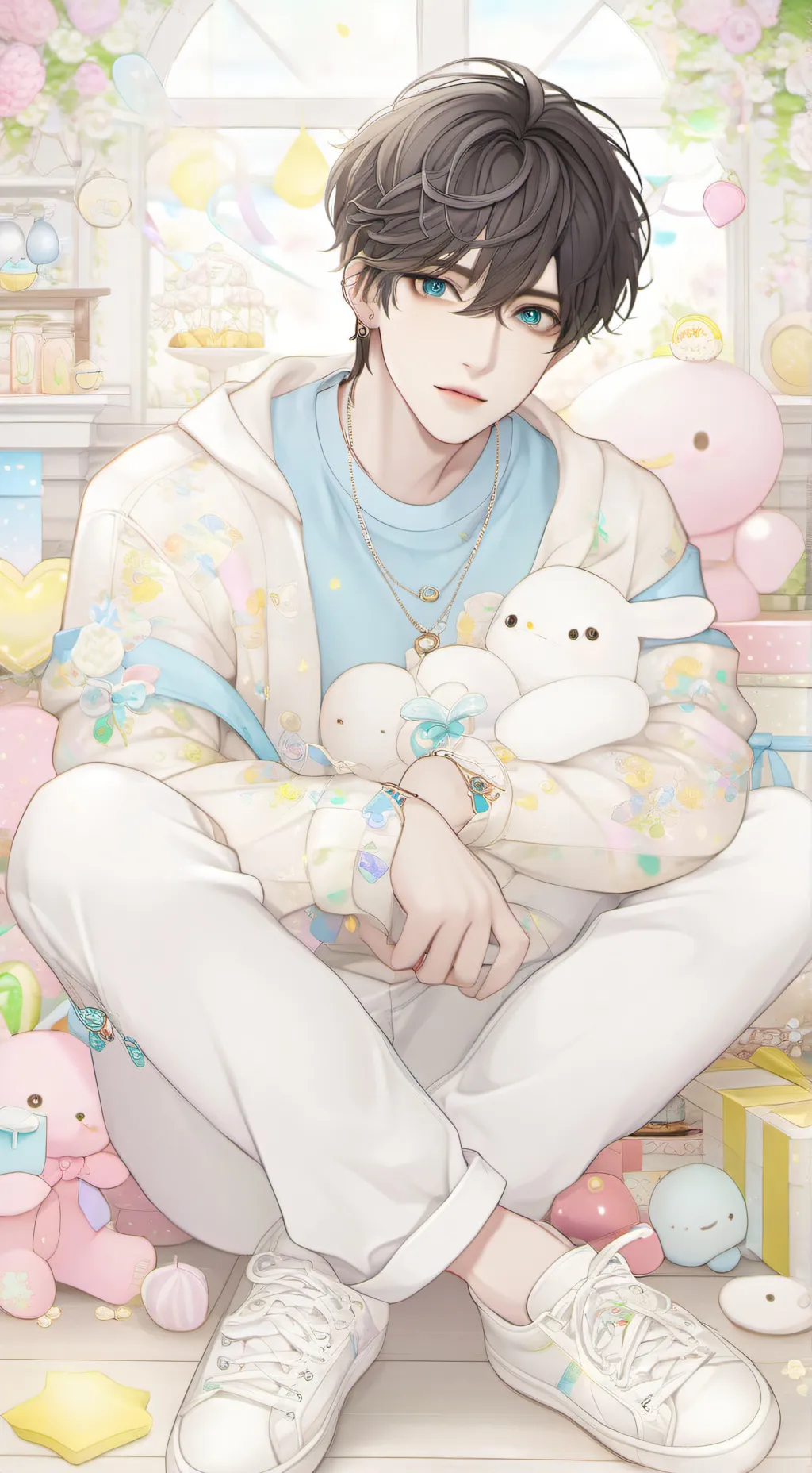 ai character: Ein background