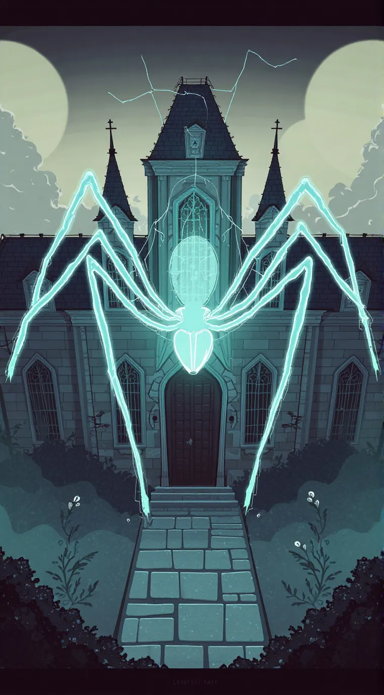 ai character: dont look behind u background