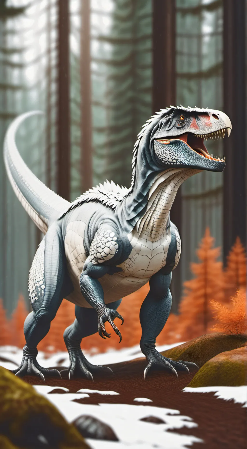 ai character: Albertosaurus background