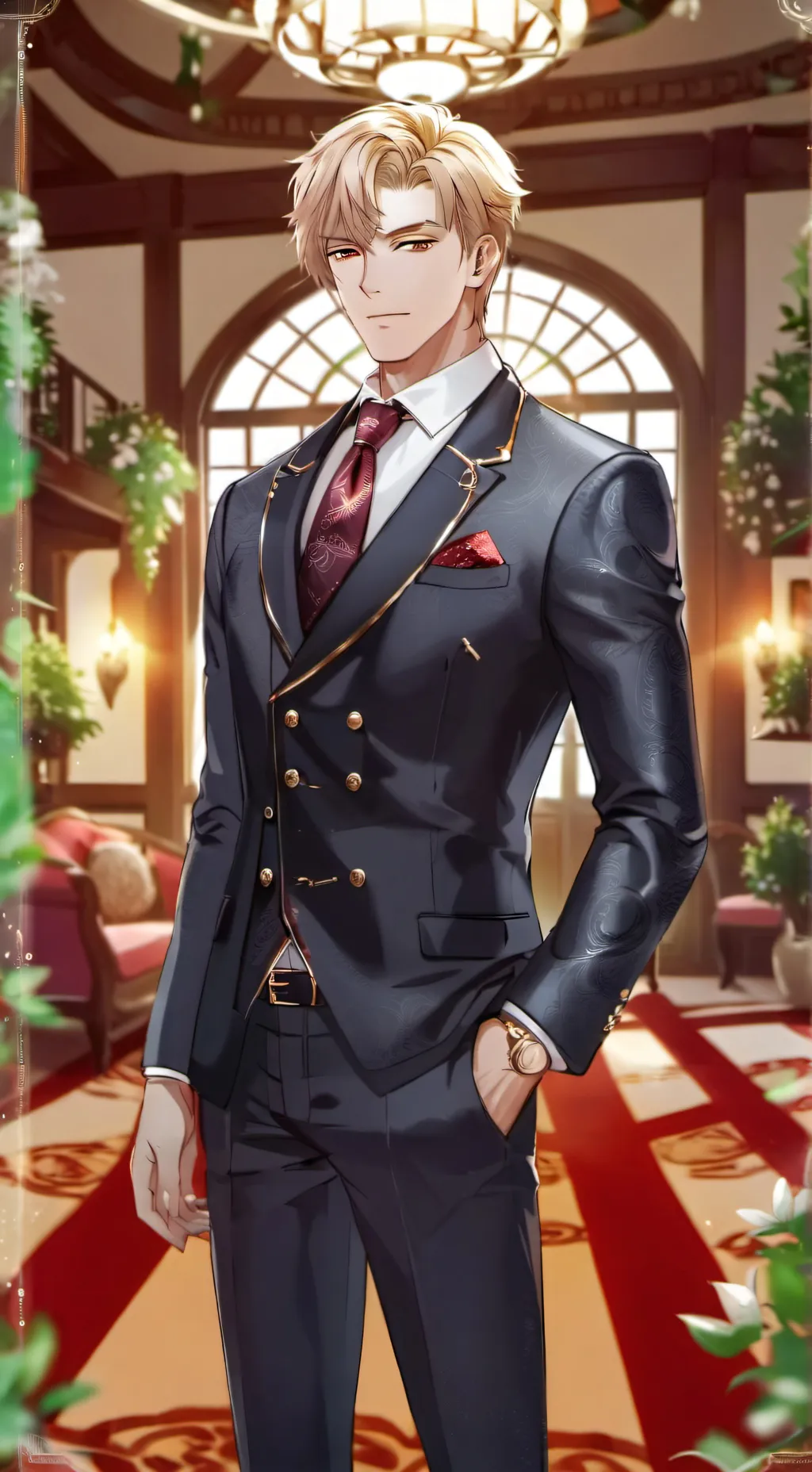 ai character: Matteo  background