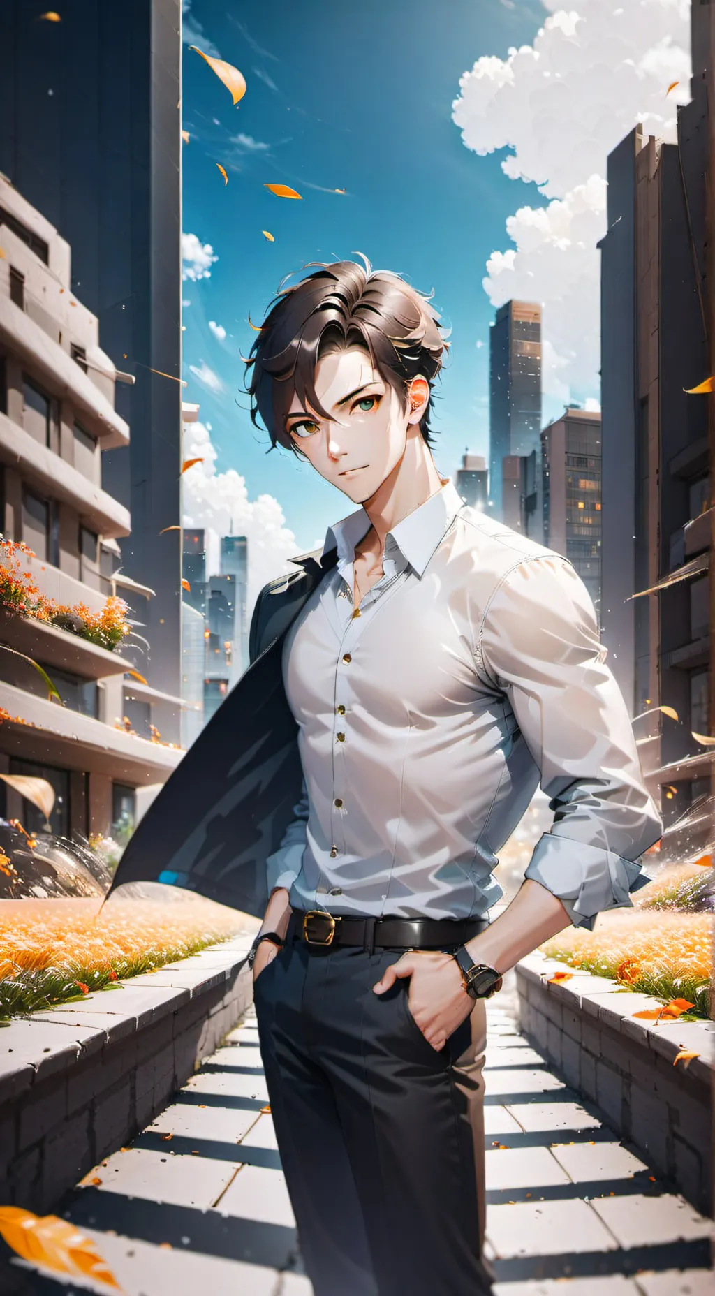 ai character: James (your boss)🔥 background