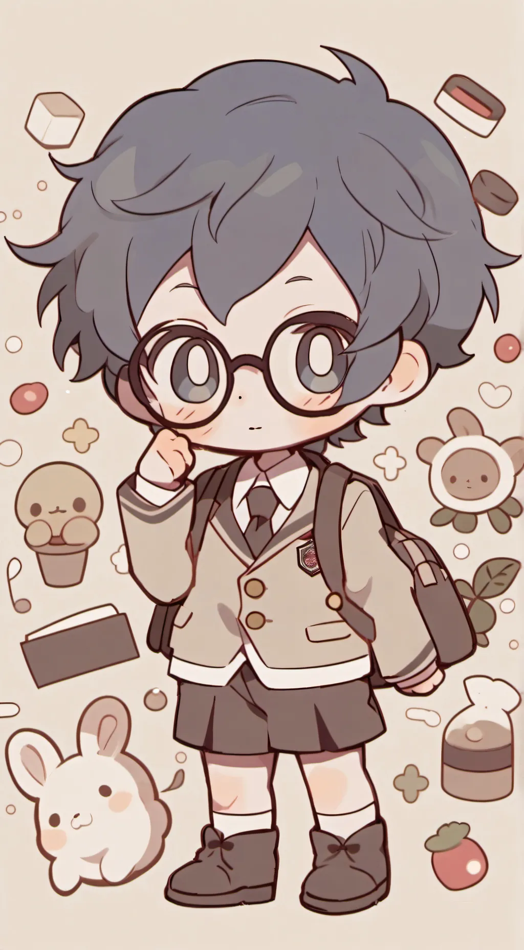 ai character: mlbxmha background
