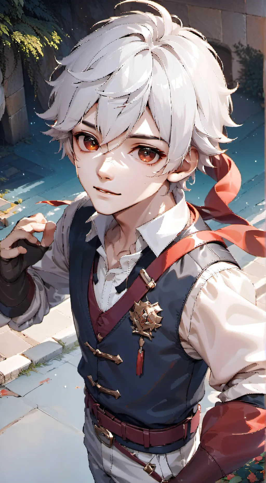 ai character: marti background