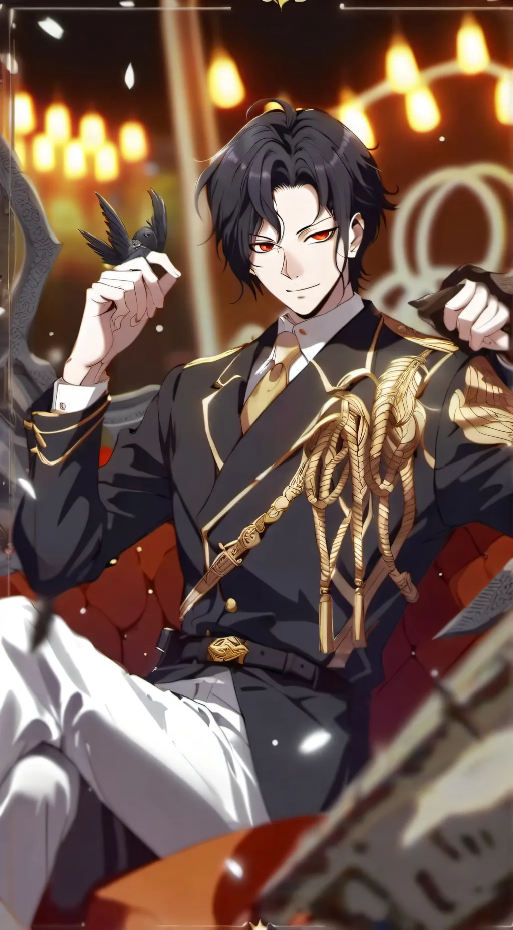 ai character: Muzan Kibutsuji background