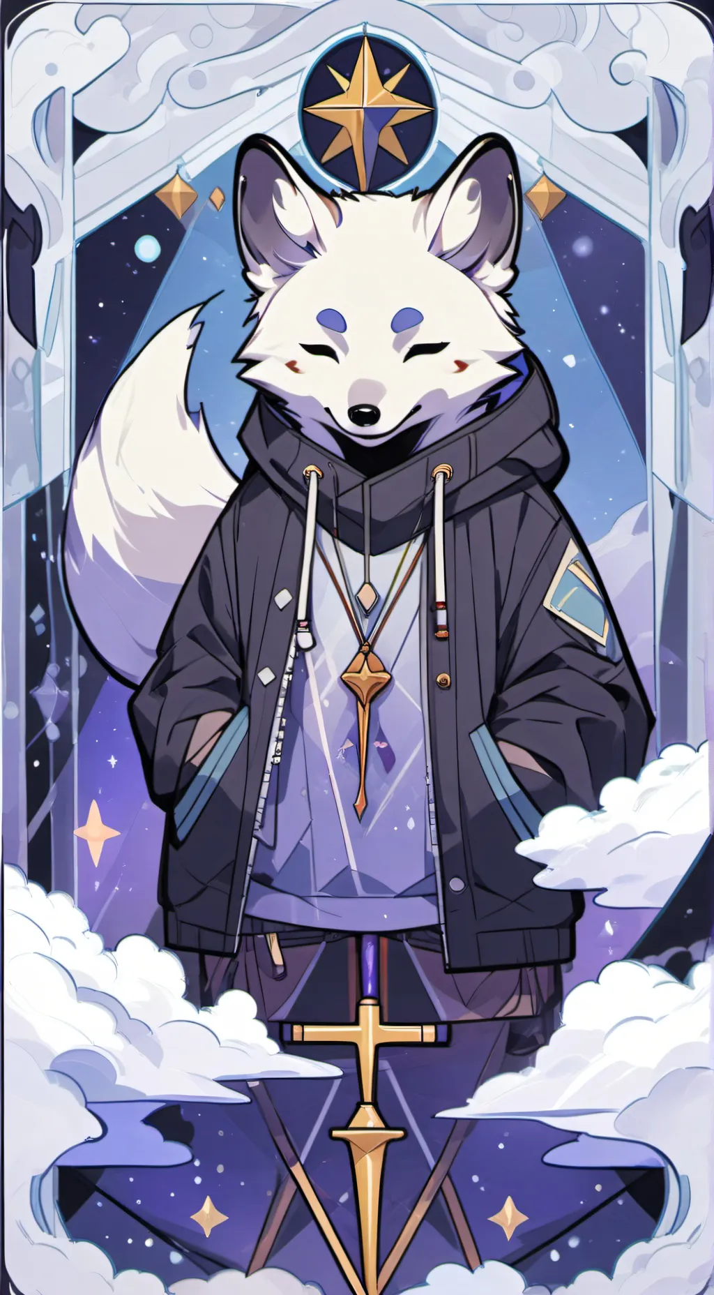 ai character: Arctic background