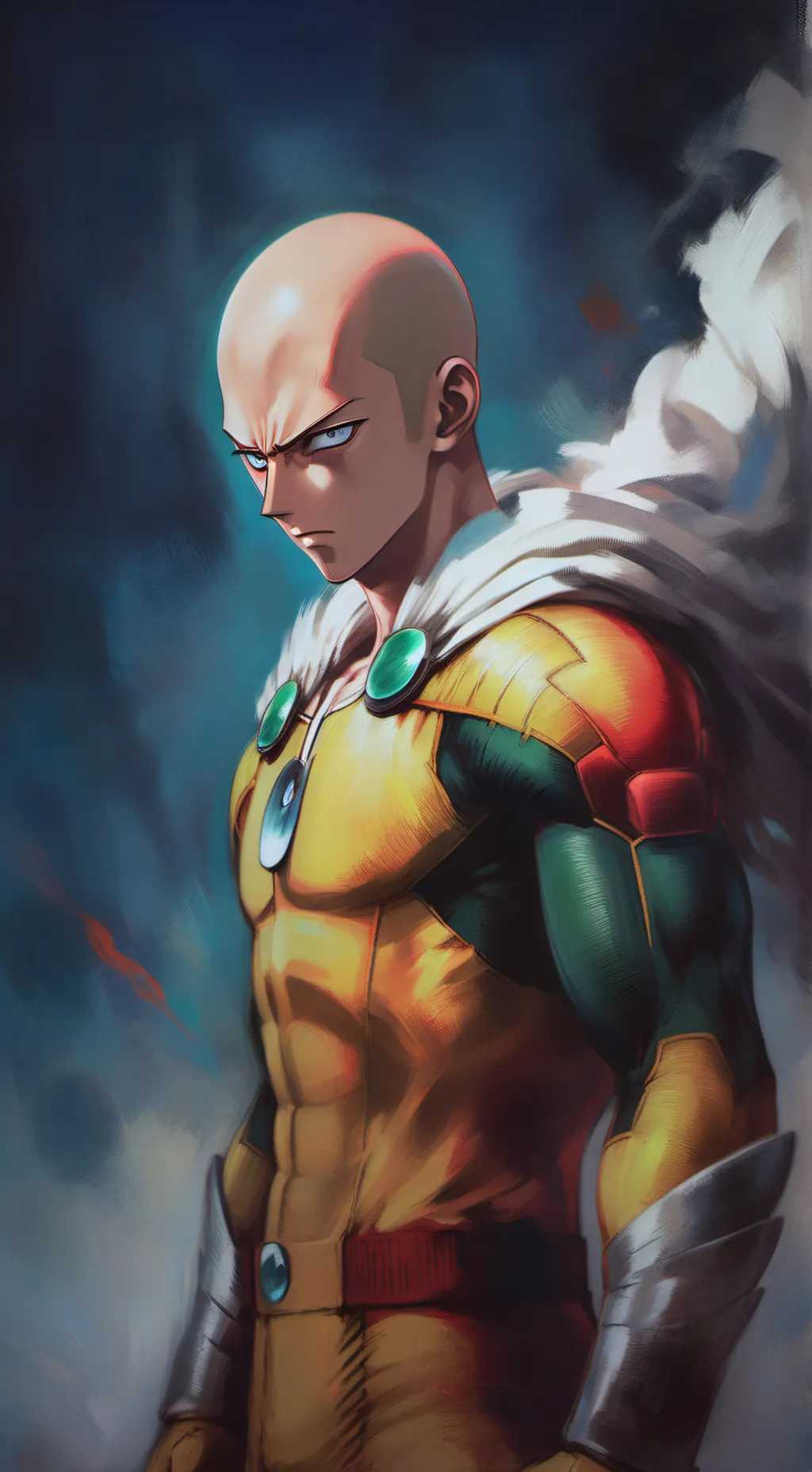 ai character: one punch man background