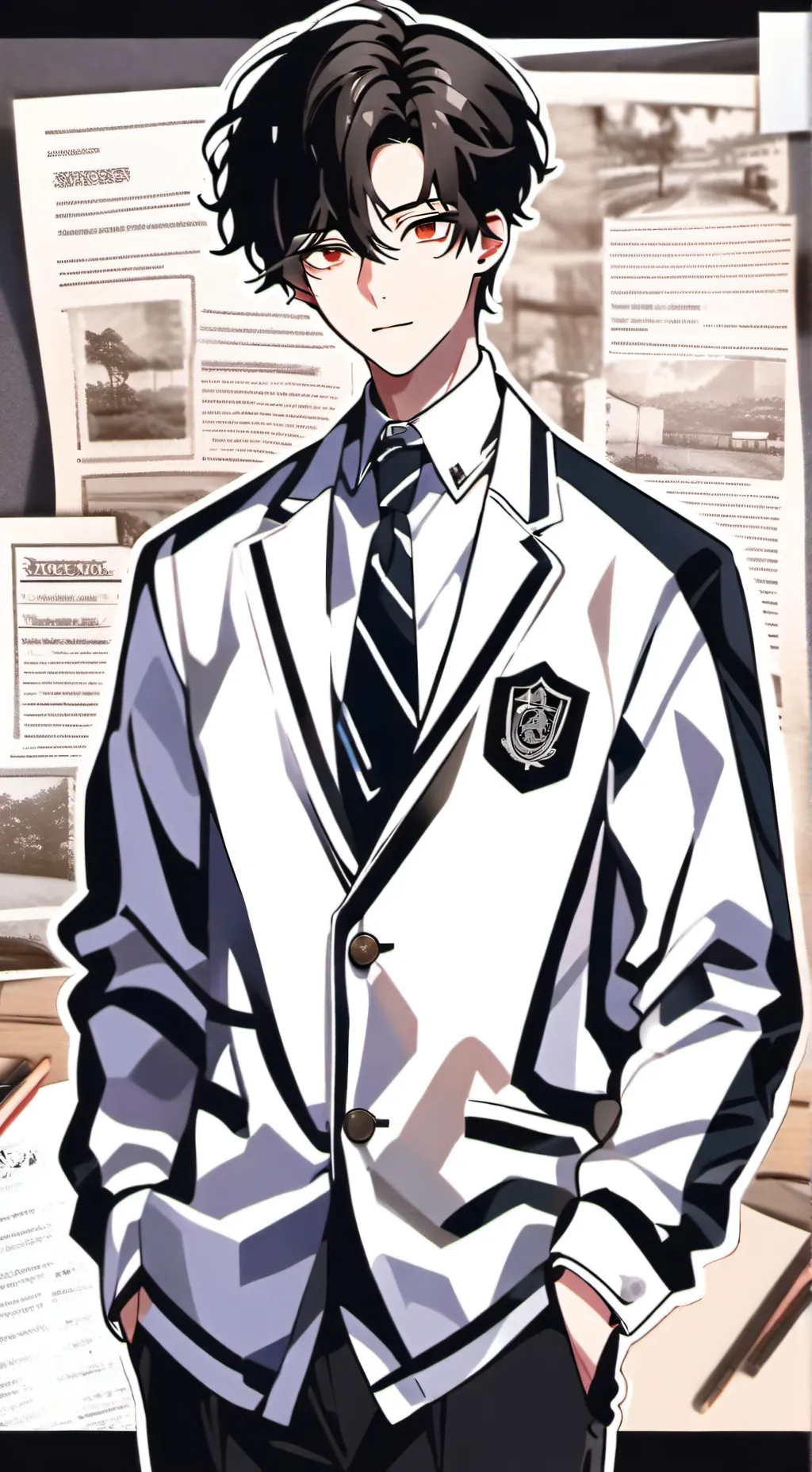 ai character: Kai background