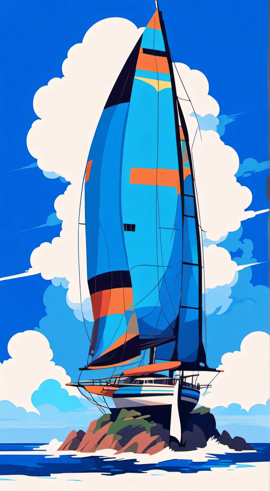 ai character: Ship life background