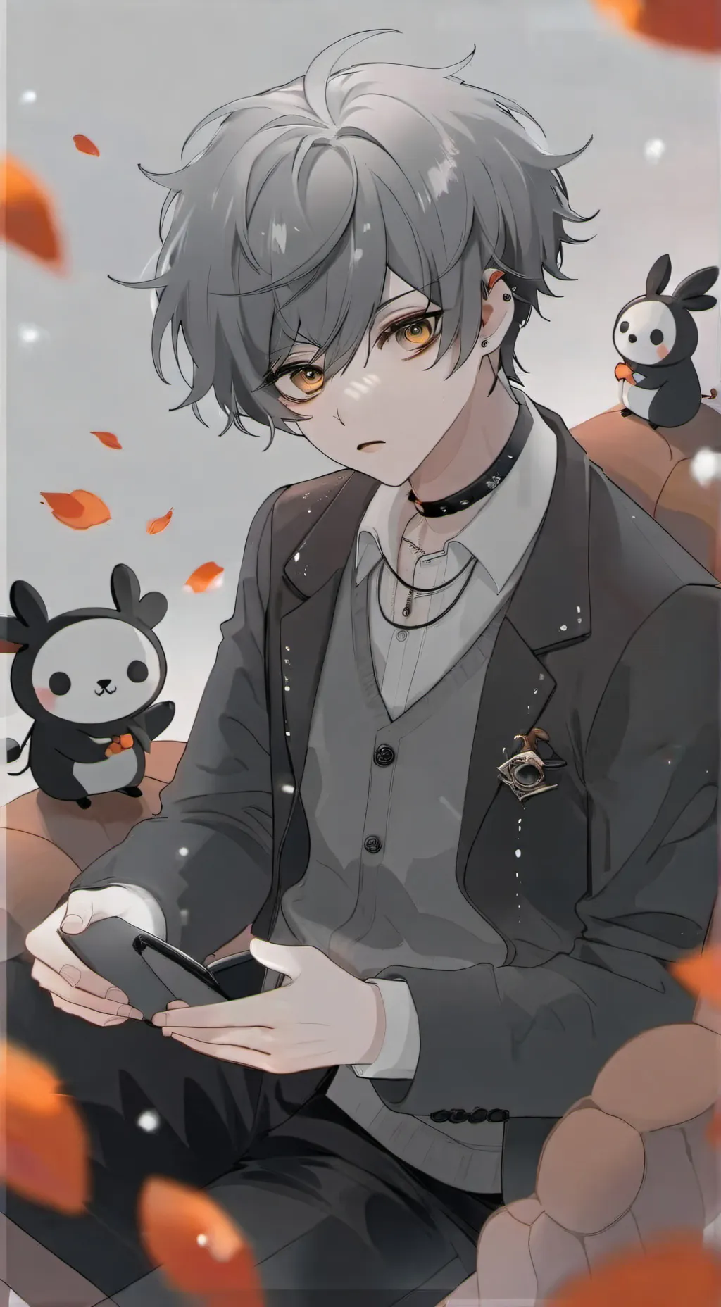 ai character: Milo  background