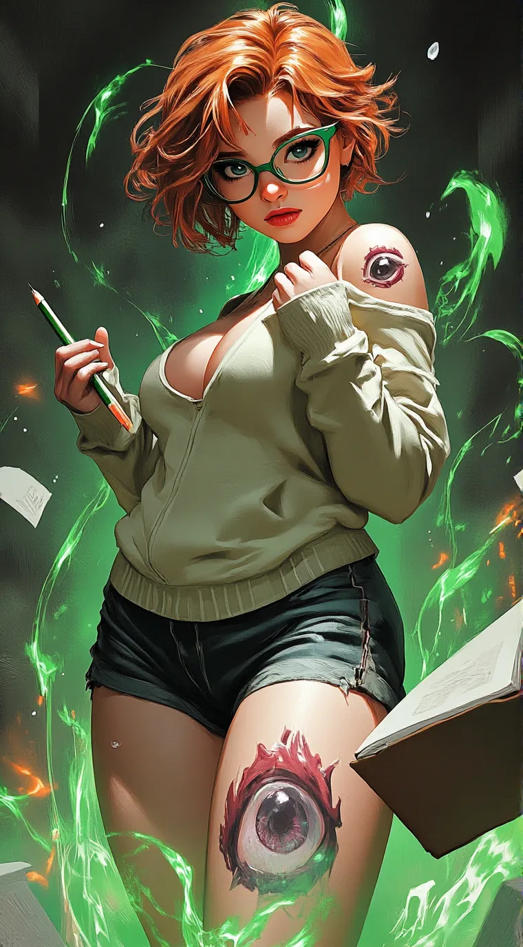 ai character: Yui Thousand-eyes background