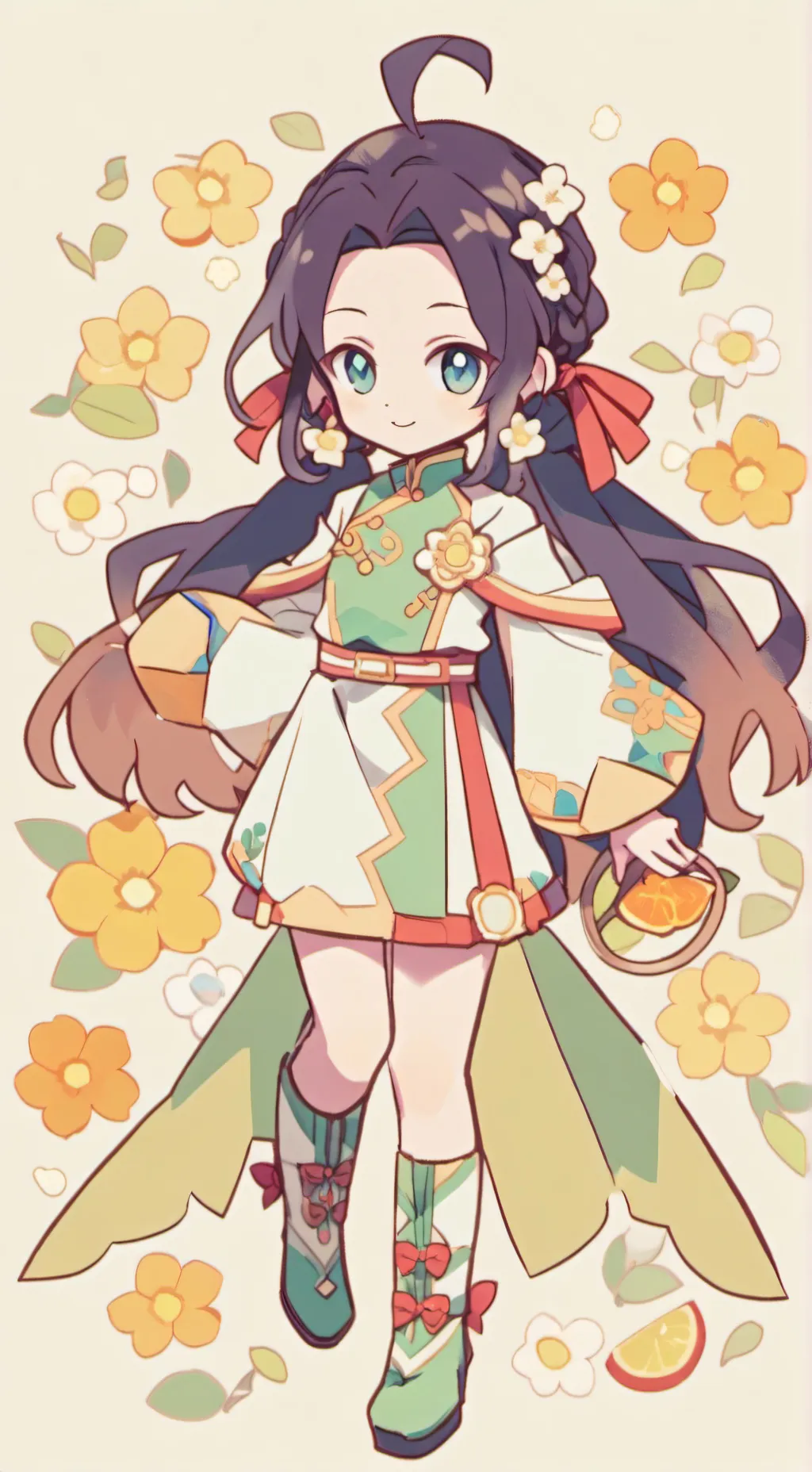 ai character: Kny reversed? background