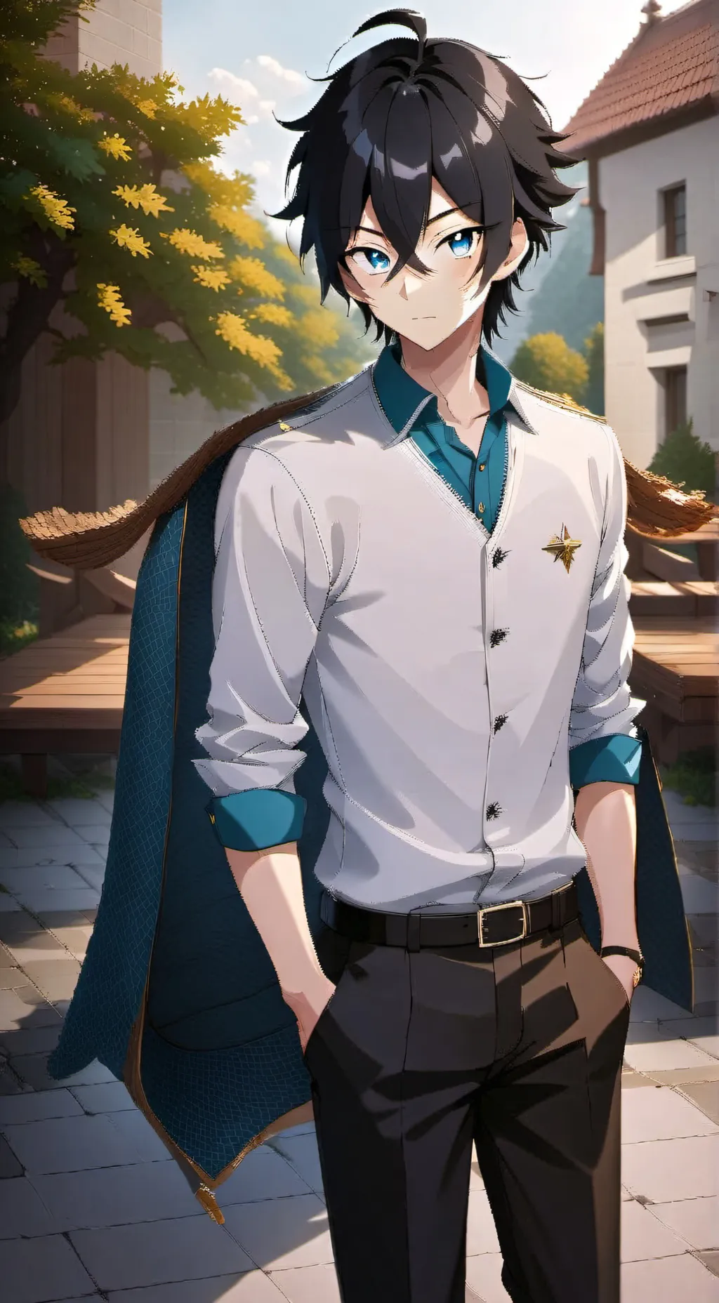 ai character: Hunter background