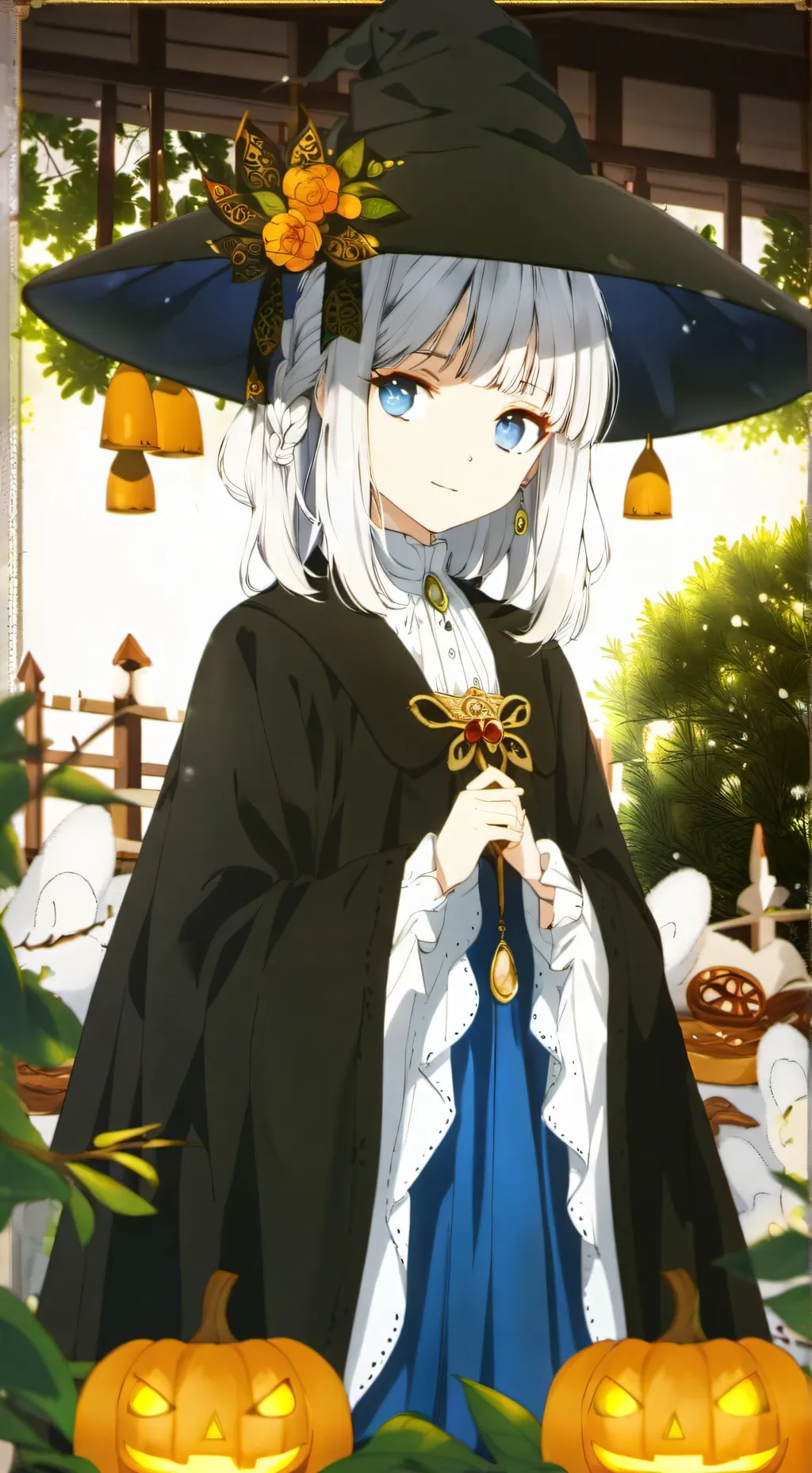 ai character: Aurora background
