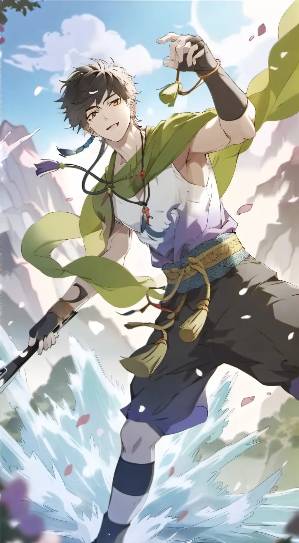 ai character: Maxwell background